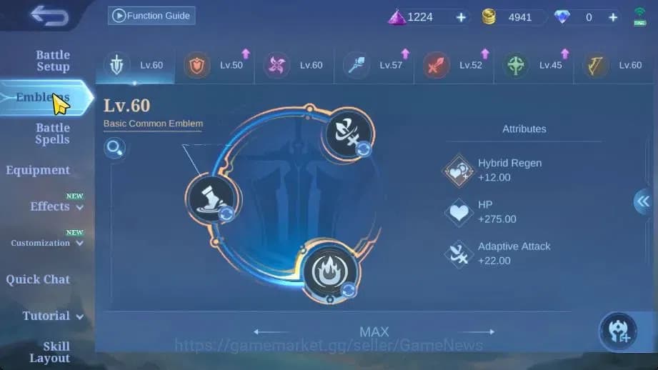 Mobile Legends: Bang Bang Accounts Hero 70|Skin 92|High Immo 100|Lb Harith,SpongB Cyc image 9