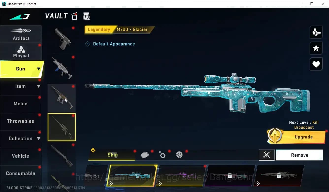 Blood Strike Accounts ASIA|ETHERNAL,UZI(LVL2)|LIMITED,MP7|ULTRA,AUG,AR97 image 16