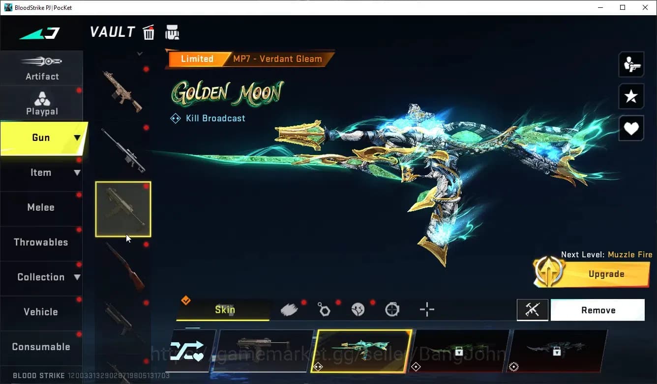 Blood Strike Accounts ASIA|ETHERNAL,UZI(LVL2)|LIMITED,MP7|ULTRA,AUG,AR97 image 19