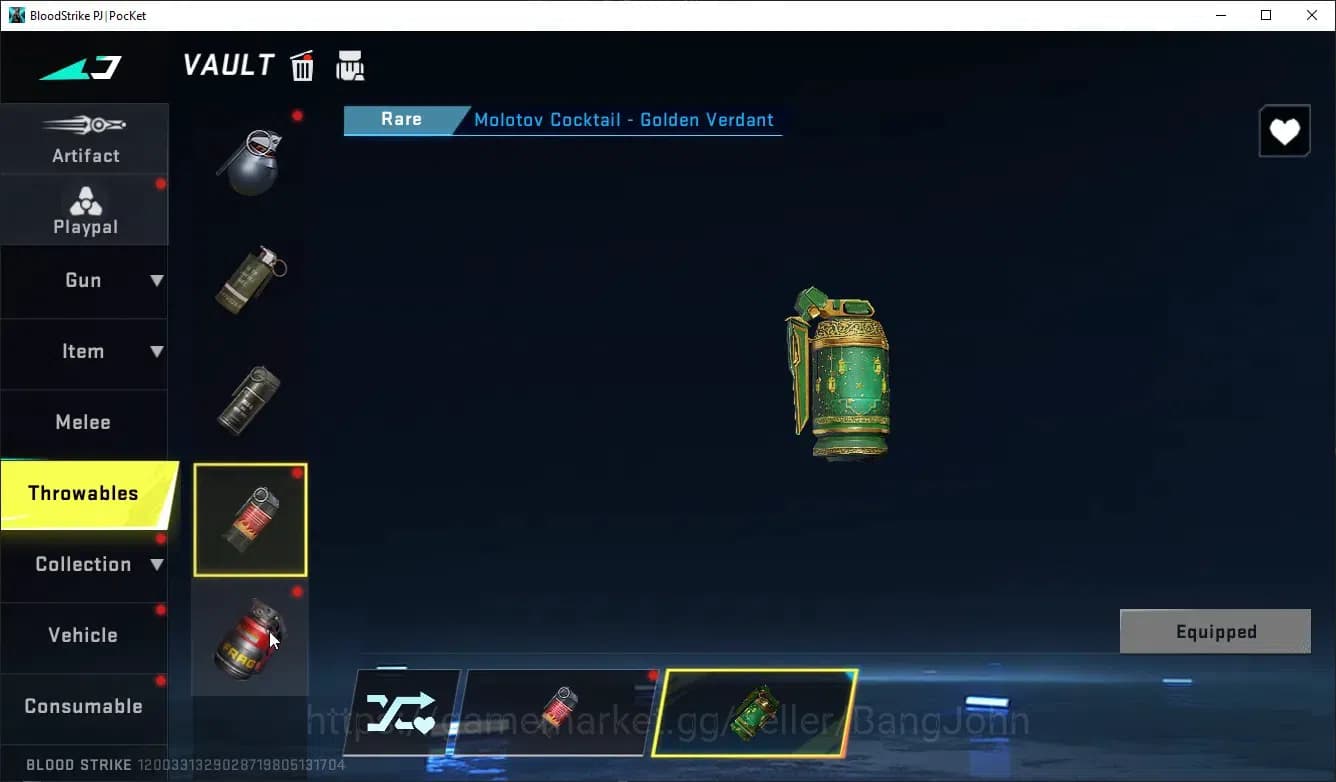 Blood Strike Accounts ASIA|ETHERNAL,UZI(LVL2)|LIMITED,MP7|ULTRA,AUG,AR97 image 6