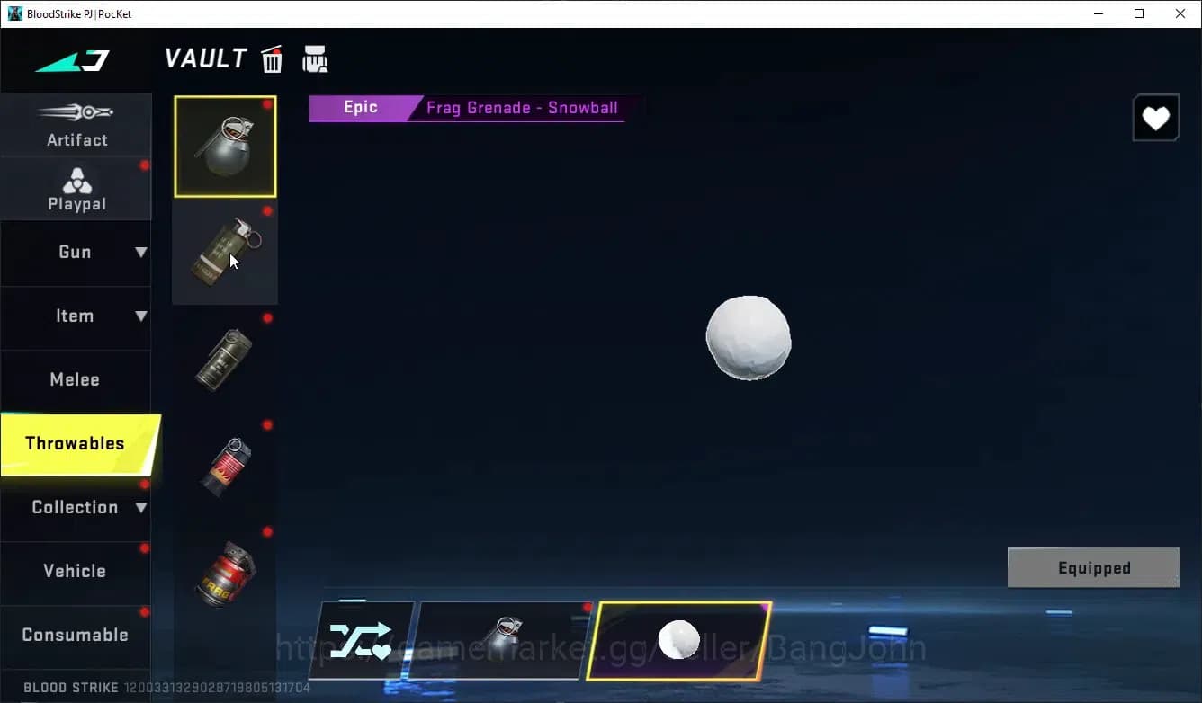 Blood Strike Accounts ASIA|ETHERNAL,UZI(LVL2)|LIMITED,MP7|ULTRA,AUG,AR97 image 7