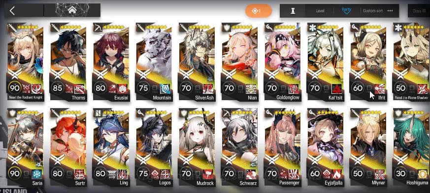 Arknights Accounts Lv 102|230 OP+46 Skin|19K Oru|7 Limited+37 (6*OP)| image 5