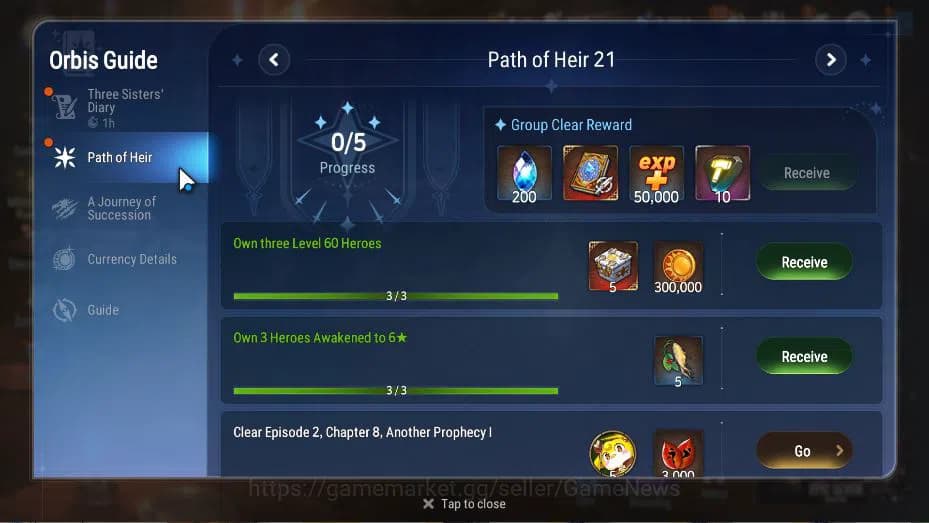 Epic Seven Accounts ASIA Unverif|New Era|4 ML(LOT Scales,NM Luna,LW Lu image 19