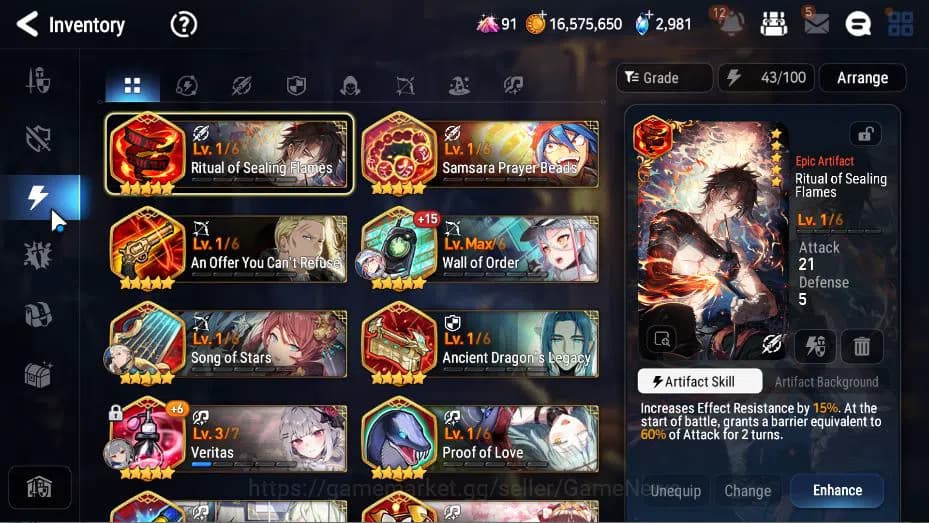 Epic Seven Accounts ASIA Unverif|New Era|4 ML(LOT Scales,NM Luna,LW Lu image 8