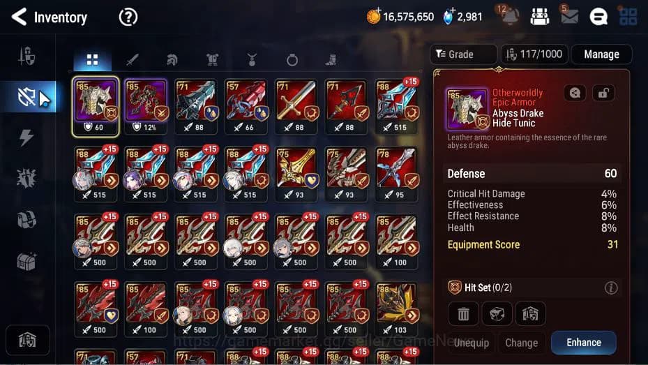 Epic Seven Accounts ASIA Unverif|New Era|4 ML(LOT Scales,NM Luna,LW Lu image 9