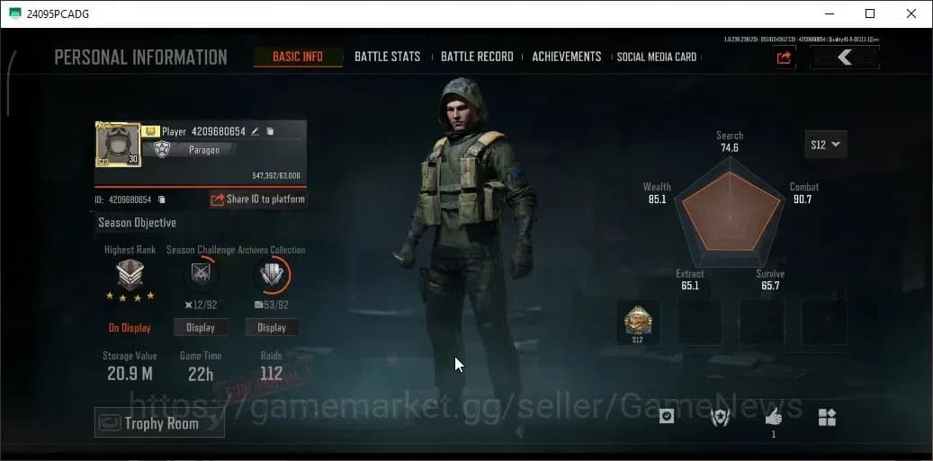 Arena Breakout Accounts MOBILE Lv30|SV 20M|CV 10M|Wire Set|B AK-74N,ET AK- image 2