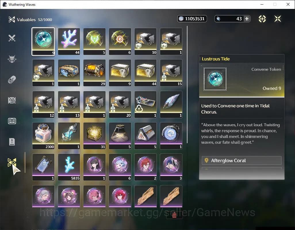 Wuthering Waves Accounts SEA | UL 48 | 2 Limited | (Lynae R1, PhoebeR1) + S image 10