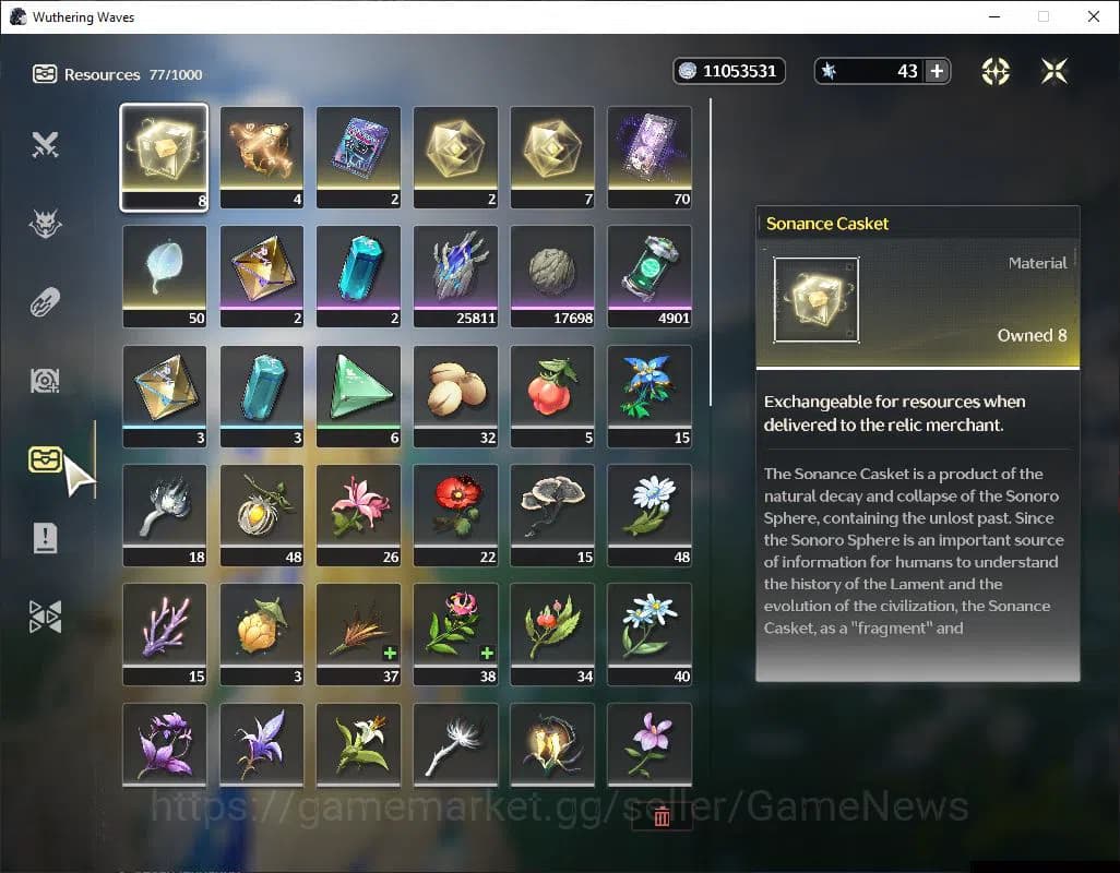 Wuthering Waves Accounts SEA | UL 48 | 2 Limited | (Lynae R1, PhoebeR1) + S image 12