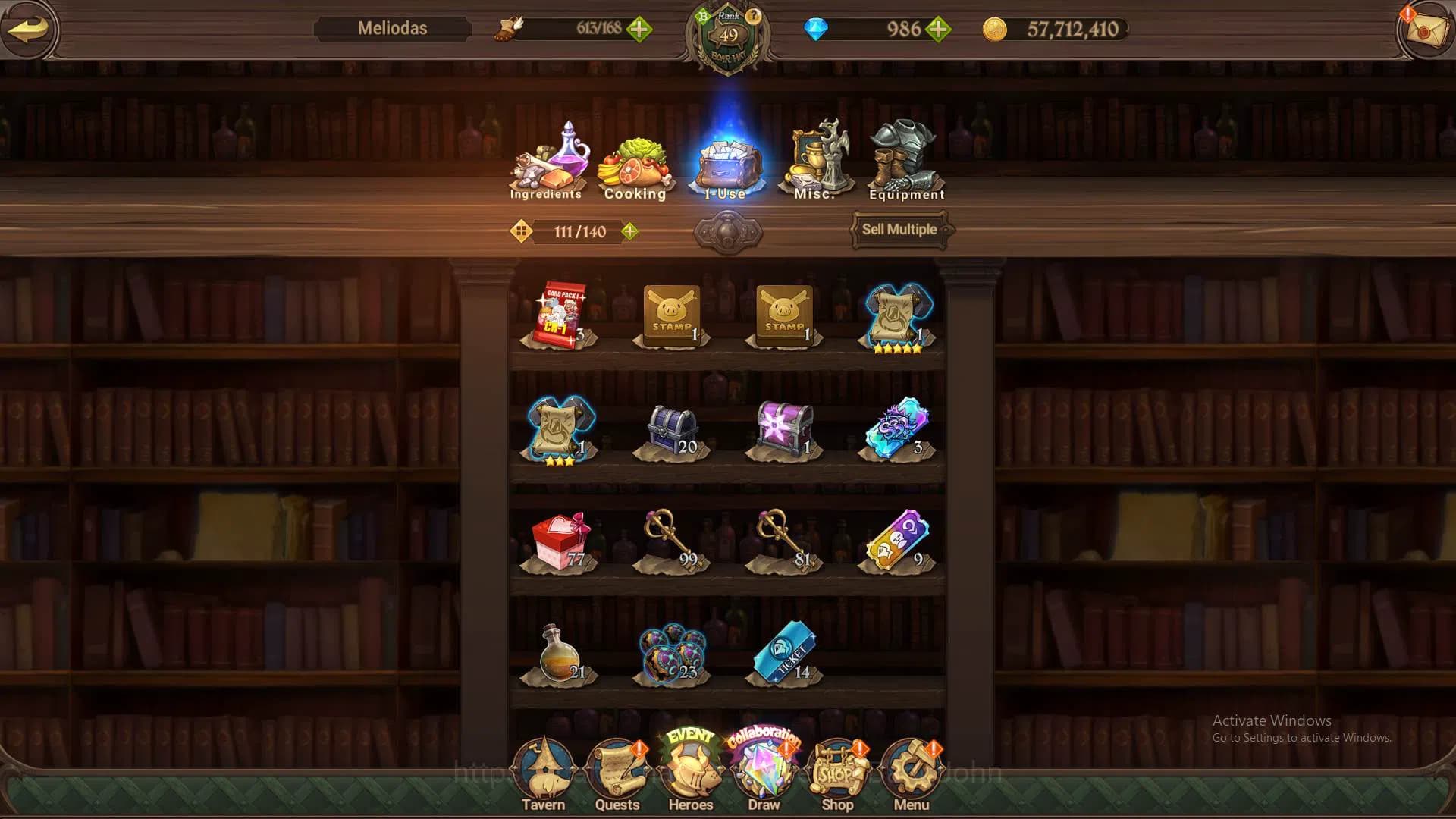 The Seven Deadly Sins: Grand Cross Accounts Global|1.2M CC|DM 986|5 collab Re-zero SuBeatrice, image 4