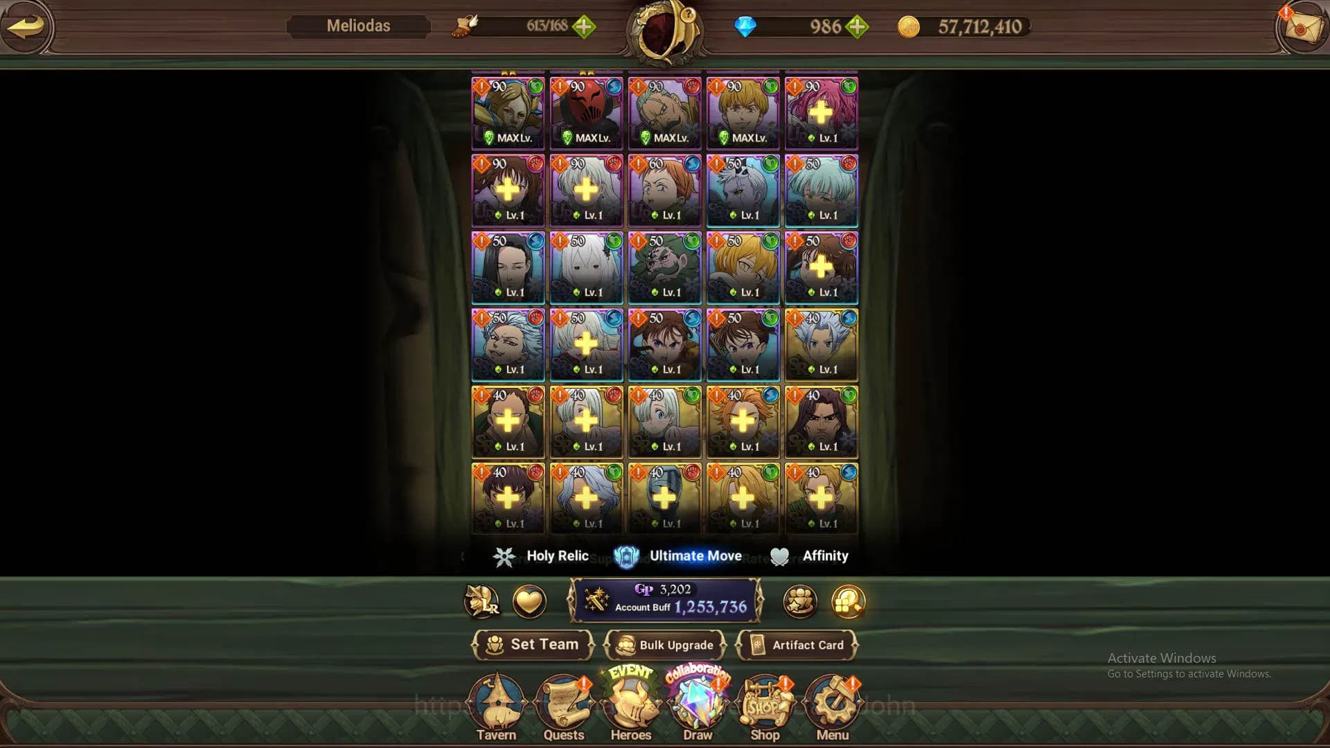 The Seven Deadly Sins: Grand Cross Accounts Global|1.2M CC|DM 986|5 collab Re-zero SuBeatrice, image 7