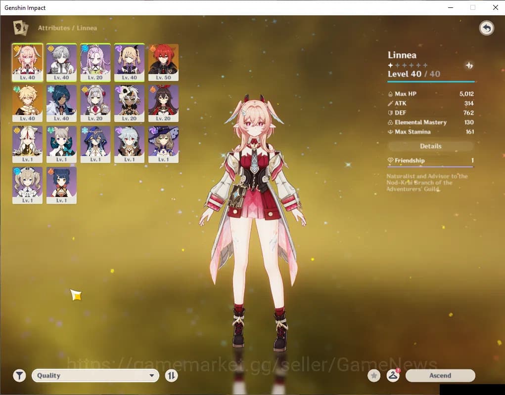 Genshin Impact Accounts ASIA|Starter|AR 25|1 Limited+2(*5Weapon)| LinneaC1 image 11