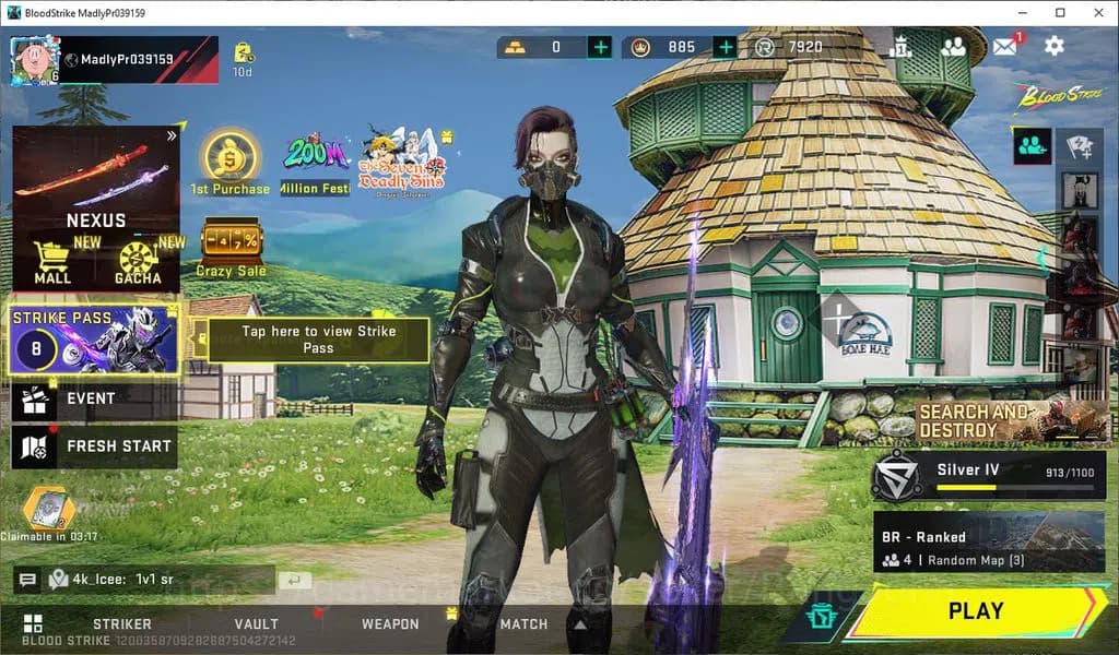 Blood Strike Accounts ASIA|ULTRA=M700,FAL,COLLABKA98K MORE DETAIL CEK SS image 1