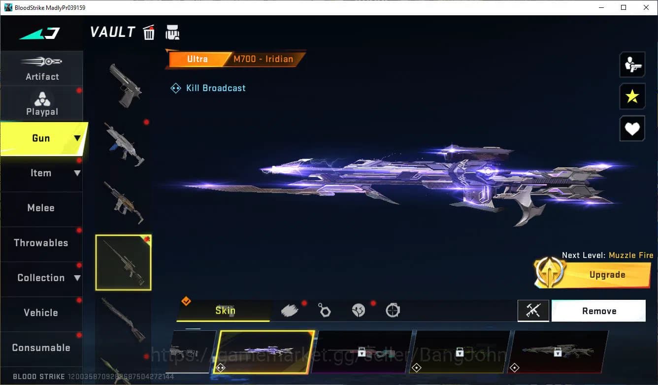 Blood Strike Accounts ASIA|ULTRA=M700,FAL,COLLABKA98K MORE DETAIL CEK SS image 6