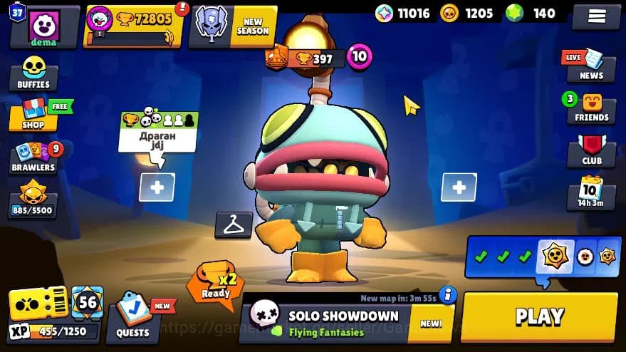 Brawl Stars Accounts Lv 213 72805 Trophy|95 Brawlers 1 Ultra Legends 35 image 1