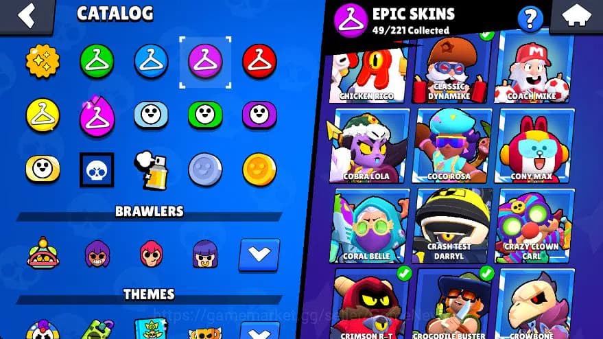 Brawl Stars Accounts Lv 213 72805 Trophy|95 Brawlers 1 Ultra Legends 35 image 17