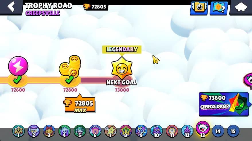 Brawl Stars Accounts Lv 213 72805 Trophy|95 Brawlers 1 Ultra Legends 35 image 5