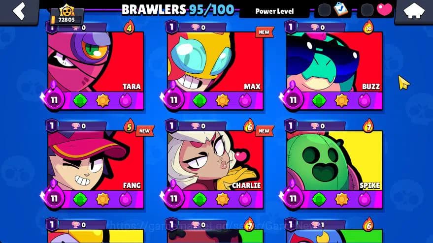 Brawl Stars Accounts Lv 213 72805 Trophy|95 Brawlers 1 Ultra Legends 35 image 9