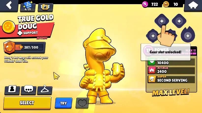 Brawl Stars Accounts 1002 Trophy|16 Brawlers 4 Max Lvl [Doug,Edgar,Bo,S image 11