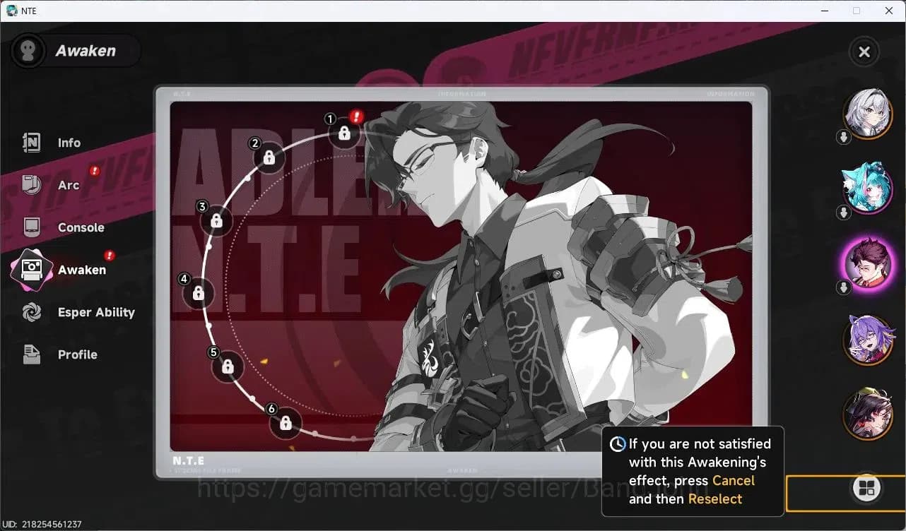 Neverness to Everness Accounts SEA | Starter Lv 3 | 2 SSR (Hotori,Fadia)+ 6 SR + image 10