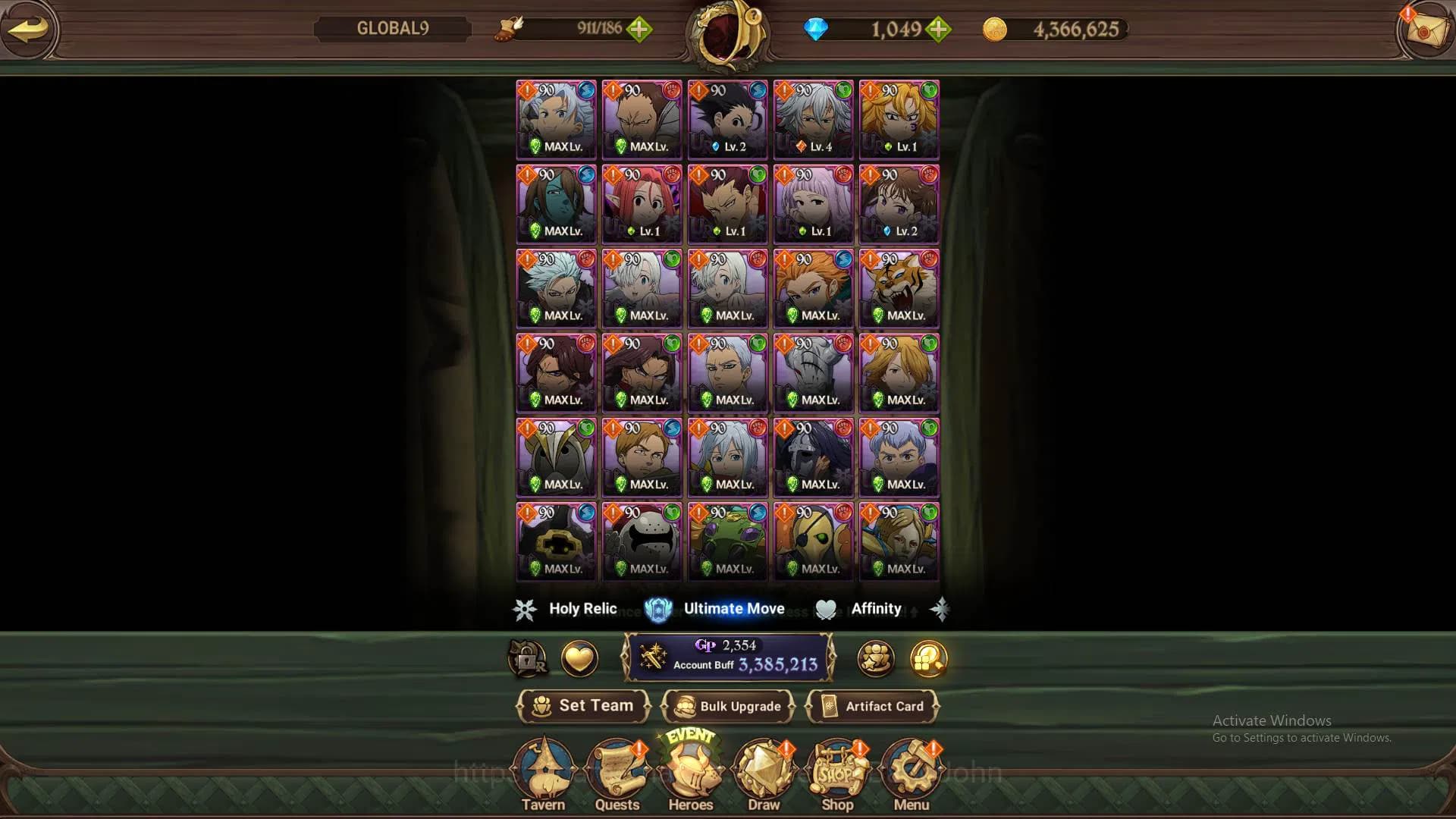 The Seven Deadly Sins: Grand Cross Accounts GLOBAL|3.3m CC|DM 1.049|2LR Cusack,Elizabeth|Full image 13