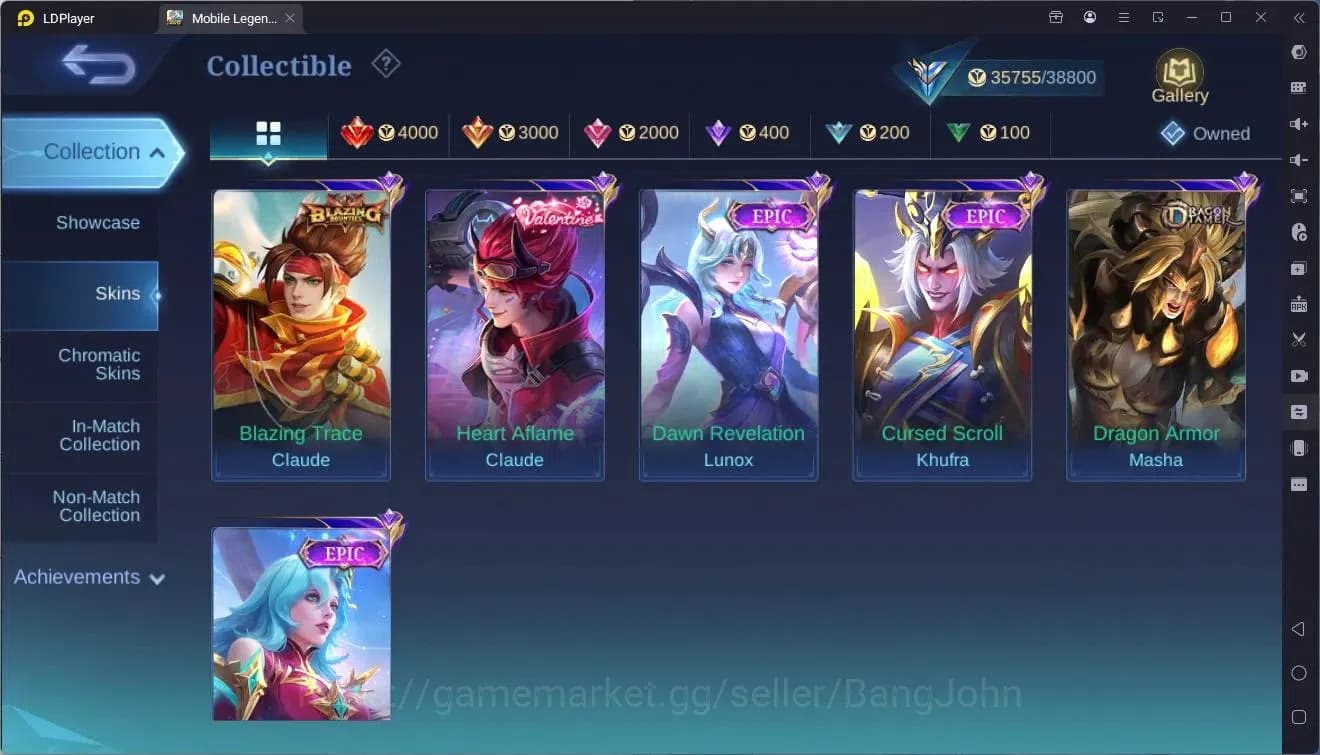 Mobile Legends: Bang Bang Accounts Global|Hero 123|Skin 184|Expert|CC Natalia|KOF Kar image 11