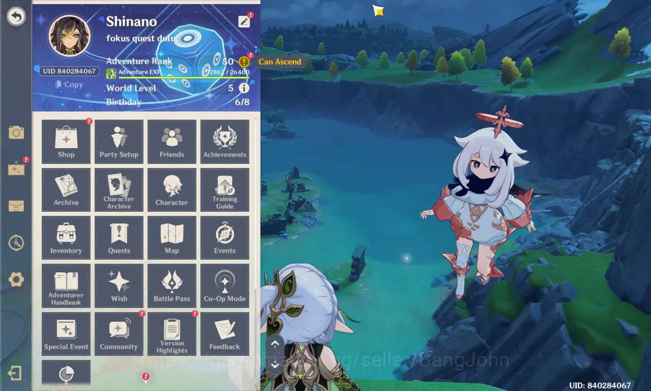 Genshin Impact Accounts ASIA | Furina C1 | Nahida | Yelan | Yoimiya | Navi image 1