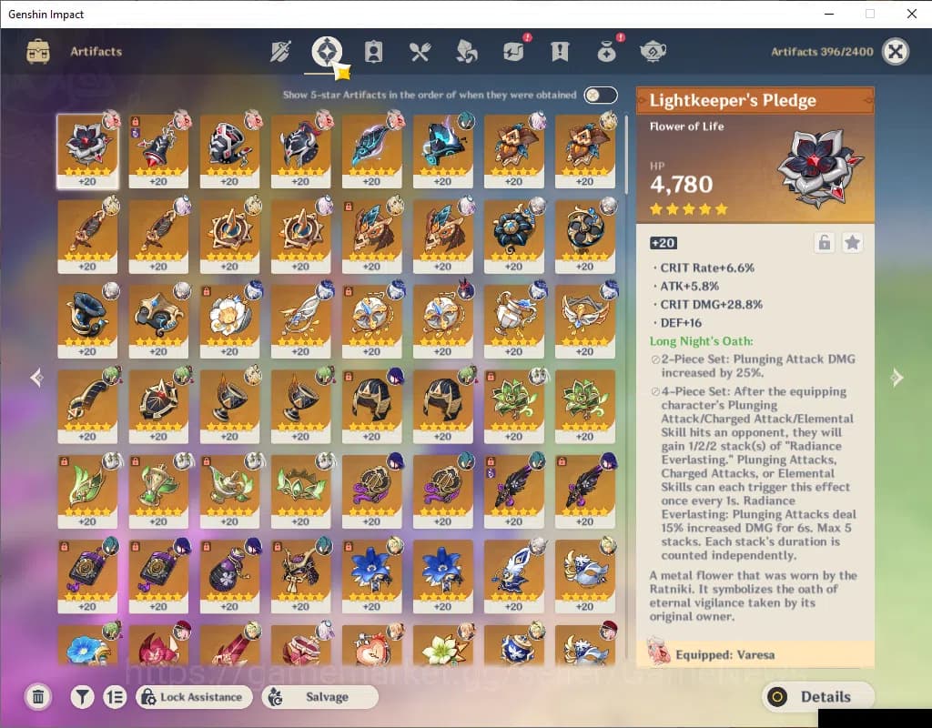 Genshin Impact Accounts ASIA|AR 57|7 Limited+2(*5Weapon)|Arlecchino+Sign,N image 11