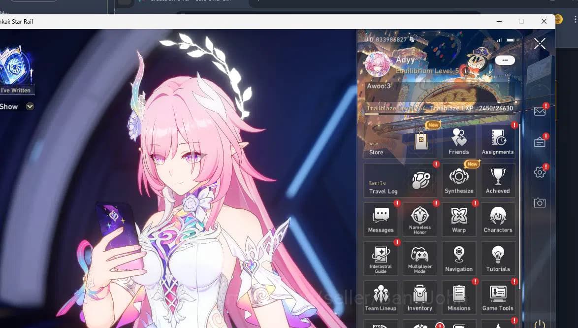 Honkai Star Rail Accounts ASIA | TL 64| 10 limit| Cyrene, Yao Guang, Phainon image 1