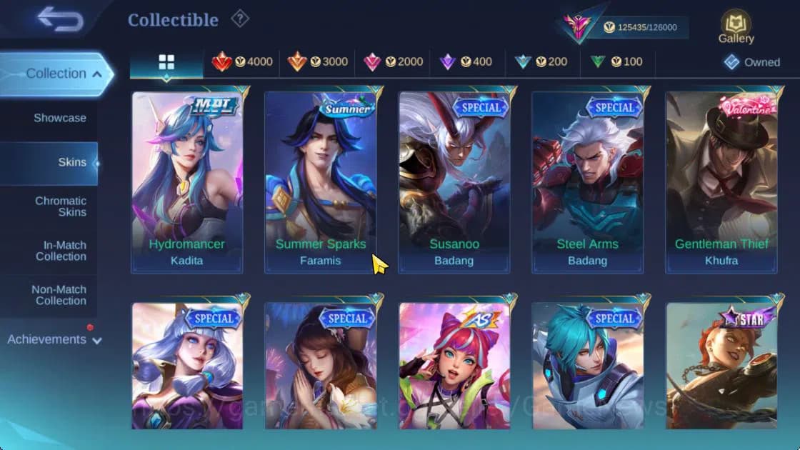 Mobile Legends: Bang Bang Accounts Hero 132|Skin 426|High Glory 67|Legend Franco,Prim image 15