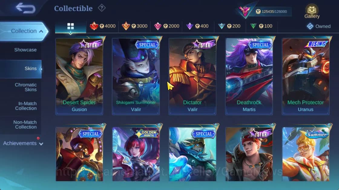 Mobile Legends: Bang Bang Accounts Hero 132|Skin 426|High Glory 67|Legend Franco,Prim image 17