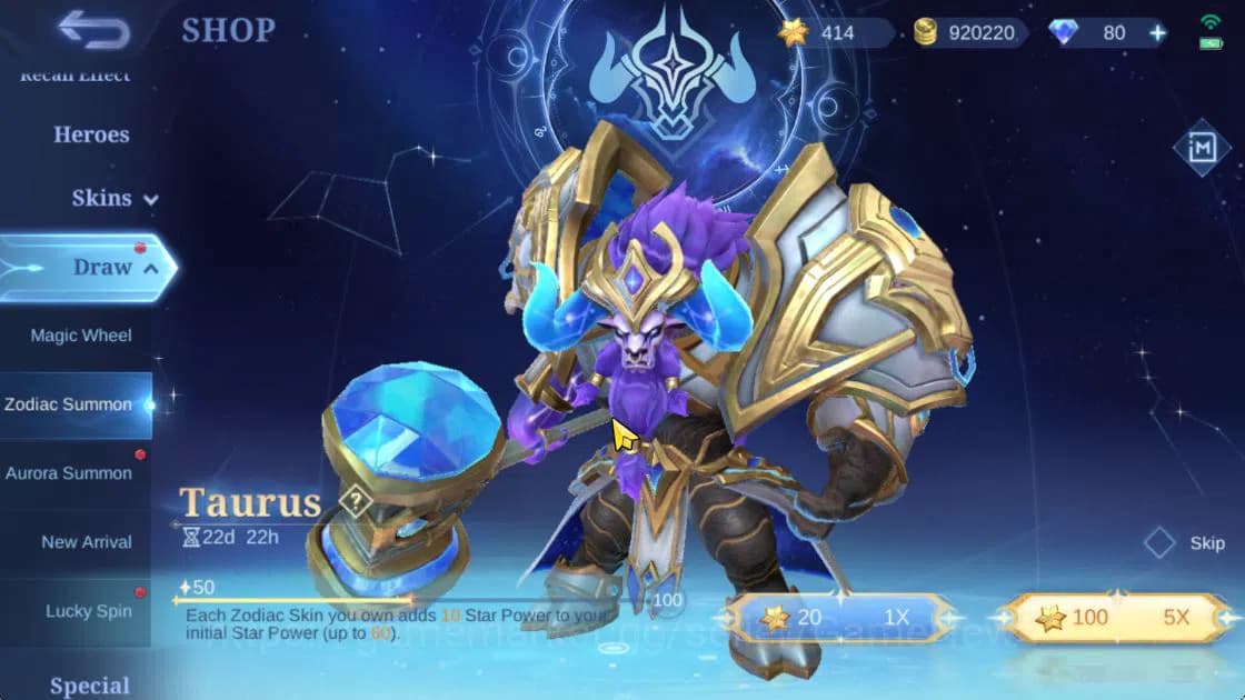 Mobile Legends: Bang Bang Accounts Hero 132|Skin 426|High Glory 67|Legend Franco,Prim image 2