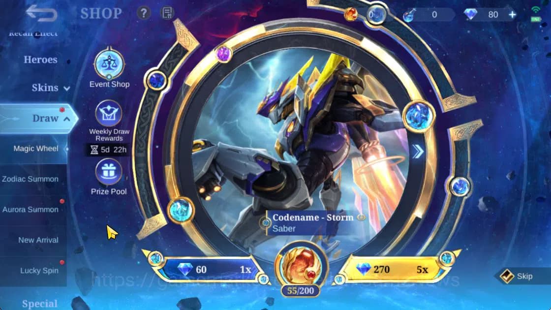 Mobile Legends: Bang Bang Accounts Hero 132|Skin 426|High Glory 67|Legend Franco,Prim image 3