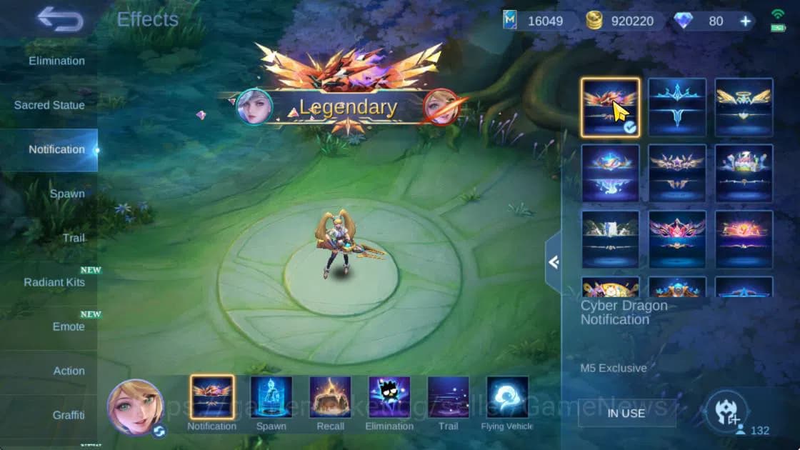 Mobile Legends: Bang Bang Accounts Hero 132|Skin 426|High Glory 67|Legend Franco,Prim image 9