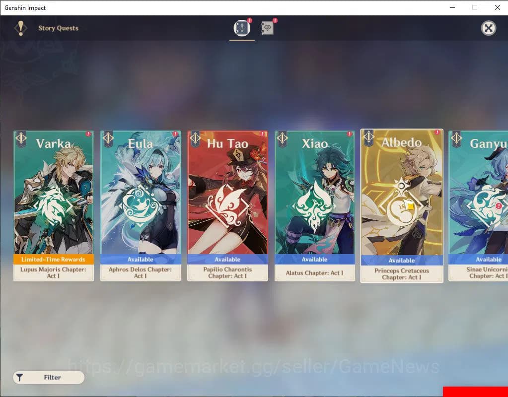 Genshin Impact Accounts Asia|AR 42|3 Limited +1(*5Weapon)|Columbina,Flins, image 11