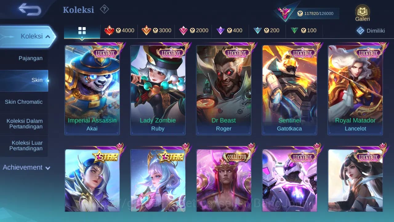 Mobile Legends: Bang Bang Accounts GLOBAL Hero 132 Skin 397 | Legend Freya | KOF Mash image 16