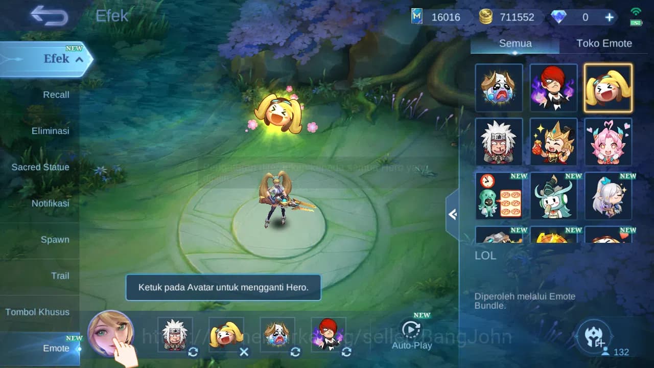 Mobile Legends: Bang Bang Accounts GLOBAL Hero 132 Skin 397 | Legend Freya | KOF Mash image 5