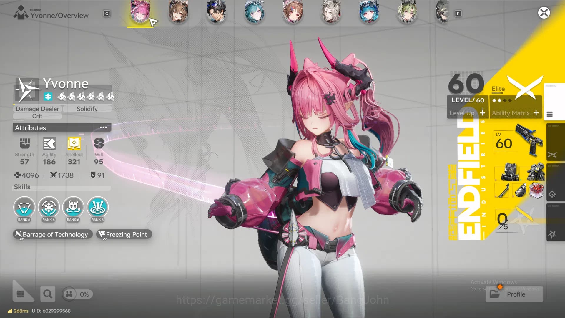 Arknights: Endfield Accounts NA/EU | Gilberta + Sign | Yvonne | Last ride | Pog image 1