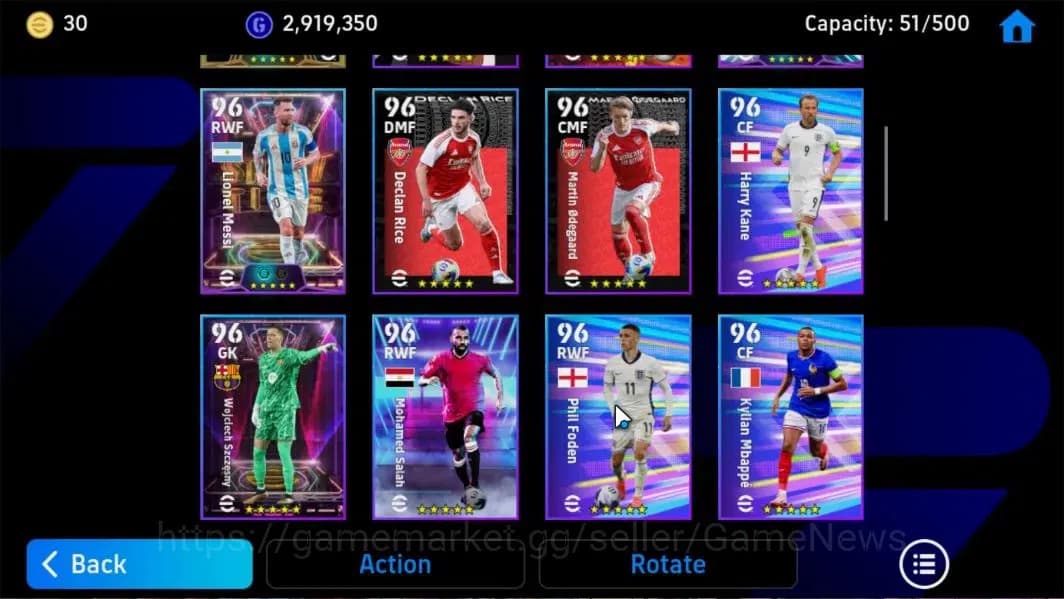 eFootball Accounts Android|PES Adriano,Bebeto,Fabio Cannavaro,Raul,Fr image 12