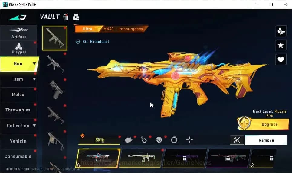Blood Strike Accounts ASIA|2 ULTRA[M4A1-Ironsurgency Lv2,SCAR-Molten Cor image 4