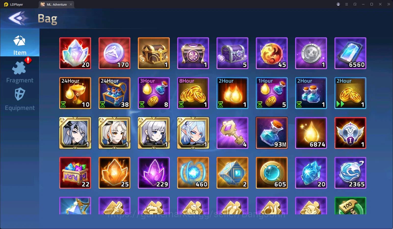 Mobile Legends: Adventure Accounts SERVER 70681 | LVL 58 | 5.8M POWER | HERO 125 | 2 image 5