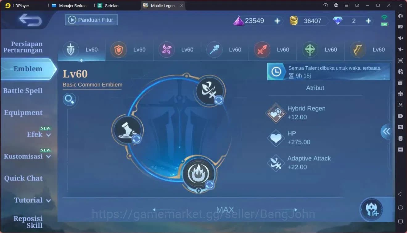 Mobile Legends: Bang Bang Accounts Global | Hero 102, Skin 188. Collector Natalia, KO image 10
