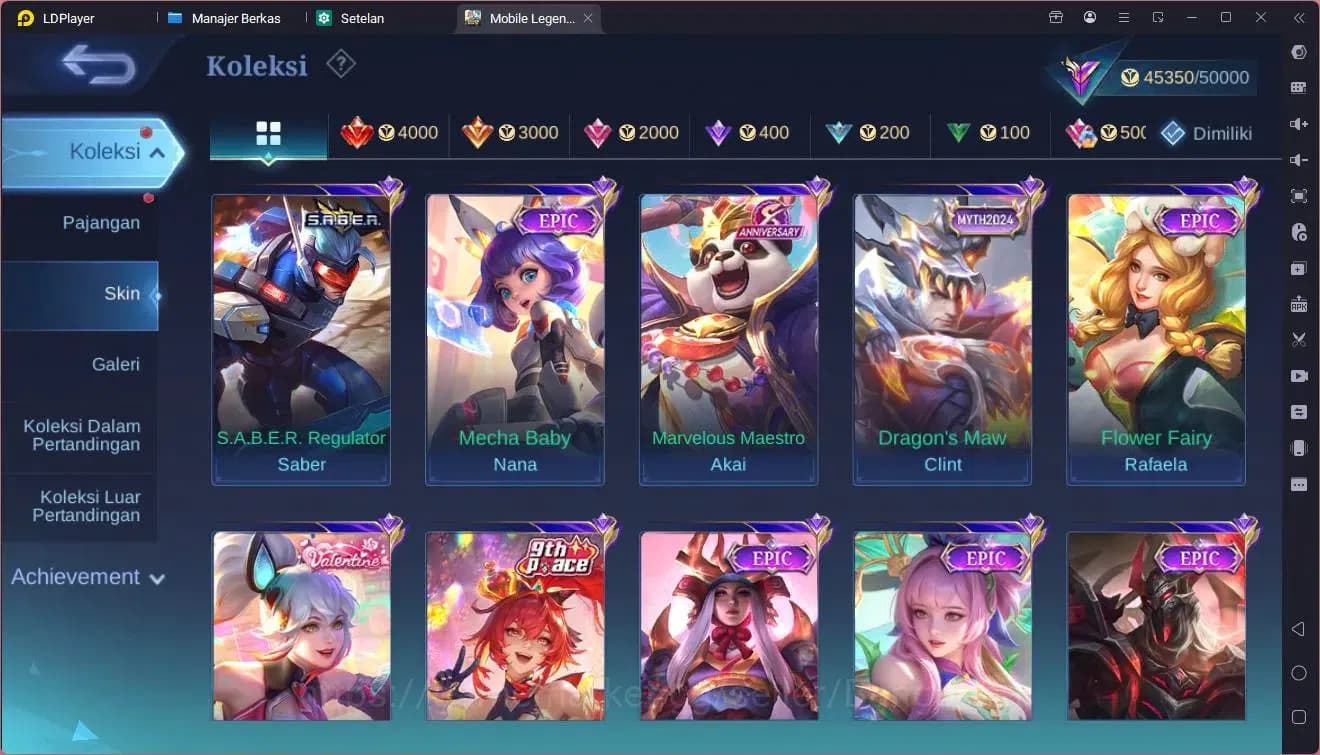 Mobile Legends: Bang Bang Accounts Global | Hero 102, Skin 188. Collector Natalia, KO image 6
