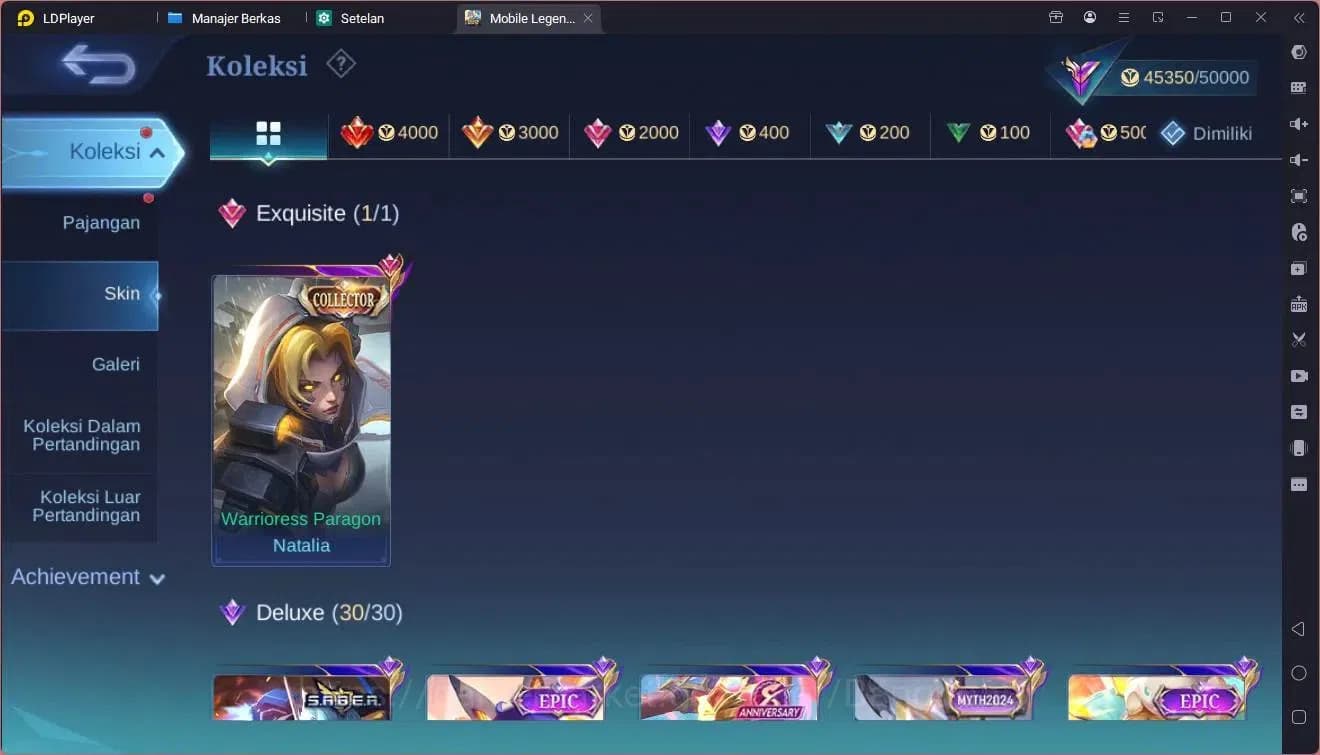 Mobile Legends: Bang Bang Accounts Global | Hero 102, Skin 188. Collector Natalia, KO image 7