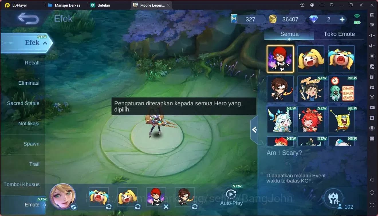 Mobile Legends: Bang Bang Accounts Global | Hero 102, Skin 188. Collector Natalia, KO image 9