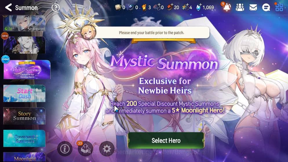 Epic Seven Accounts GLOBAL UNVERIF|New Era|5 ML(Salome,SOT Snow,Har Se image 12