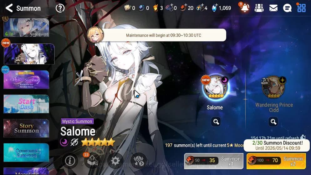 Epic Seven Accounts GLOBAL UNVERIF|New Era|5 ML(Salome,SOT Snow,Har Se image 13