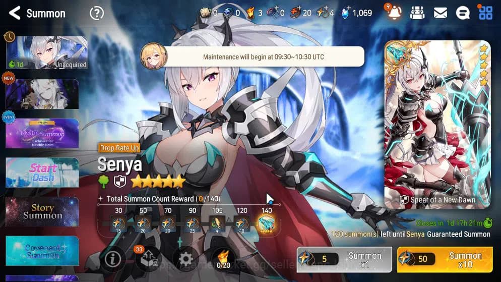 Epic Seven Accounts GLOBAL UNVERIF|New Era|5 ML(Salome,SOT Snow,Har Se image 14