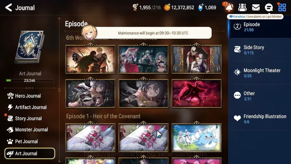 Epic Seven Accounts GLOBAL UNVERIF|New Era|5 ML(Salome,SOT Snow,Har Se image 19