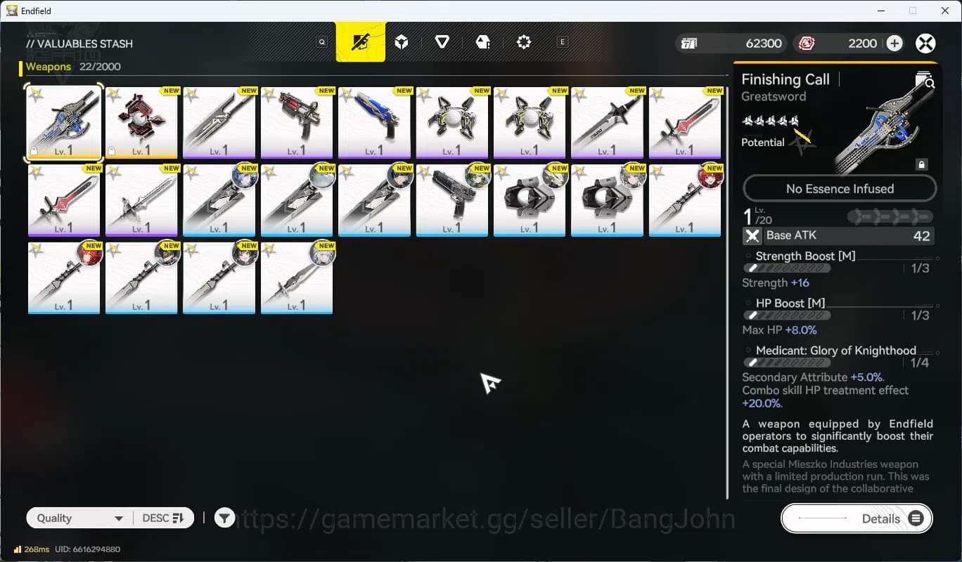 Arknights: Endfield Accounts Starter Fresh | NA/EU | New Horizons On | Day 1 Si image 4