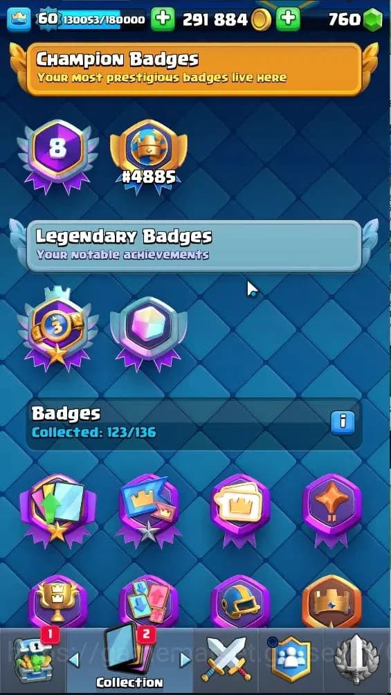 Clash Royale Accounts Lv 60|Trophy 11203|KTL 15|Limited Skin|Card 121|4 image 13
